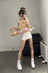 SWAYING/KNIT Waist Lace Boxer SW22SSB35 White